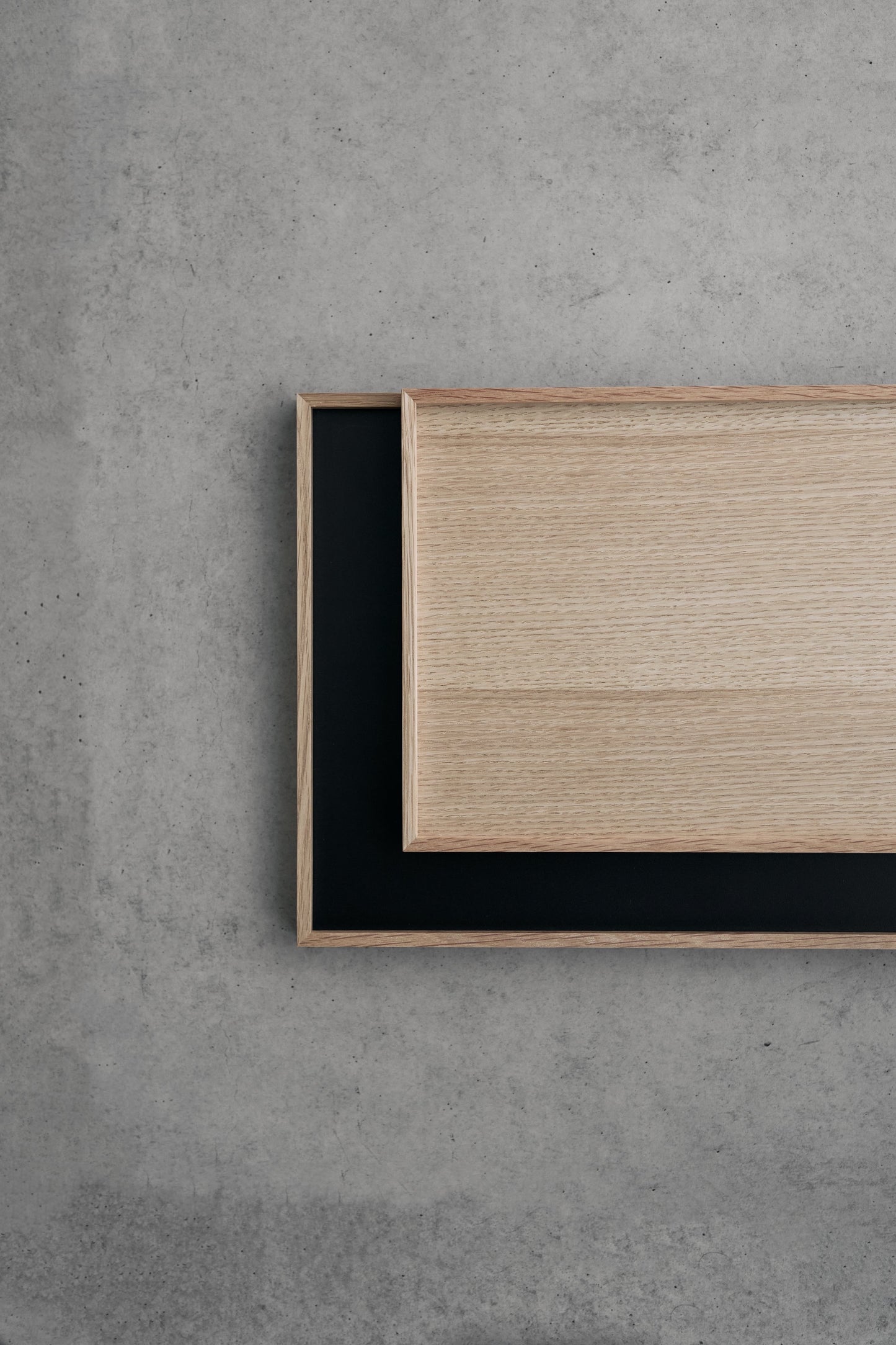 Wanderout / Universal Wood Tray Medium - Black