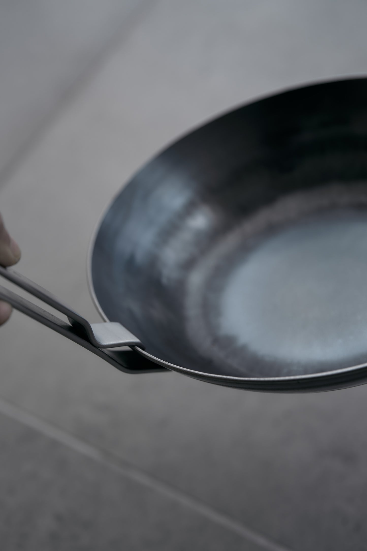 Wanderout / Hammered Iron Deep Frying Pan 22cm