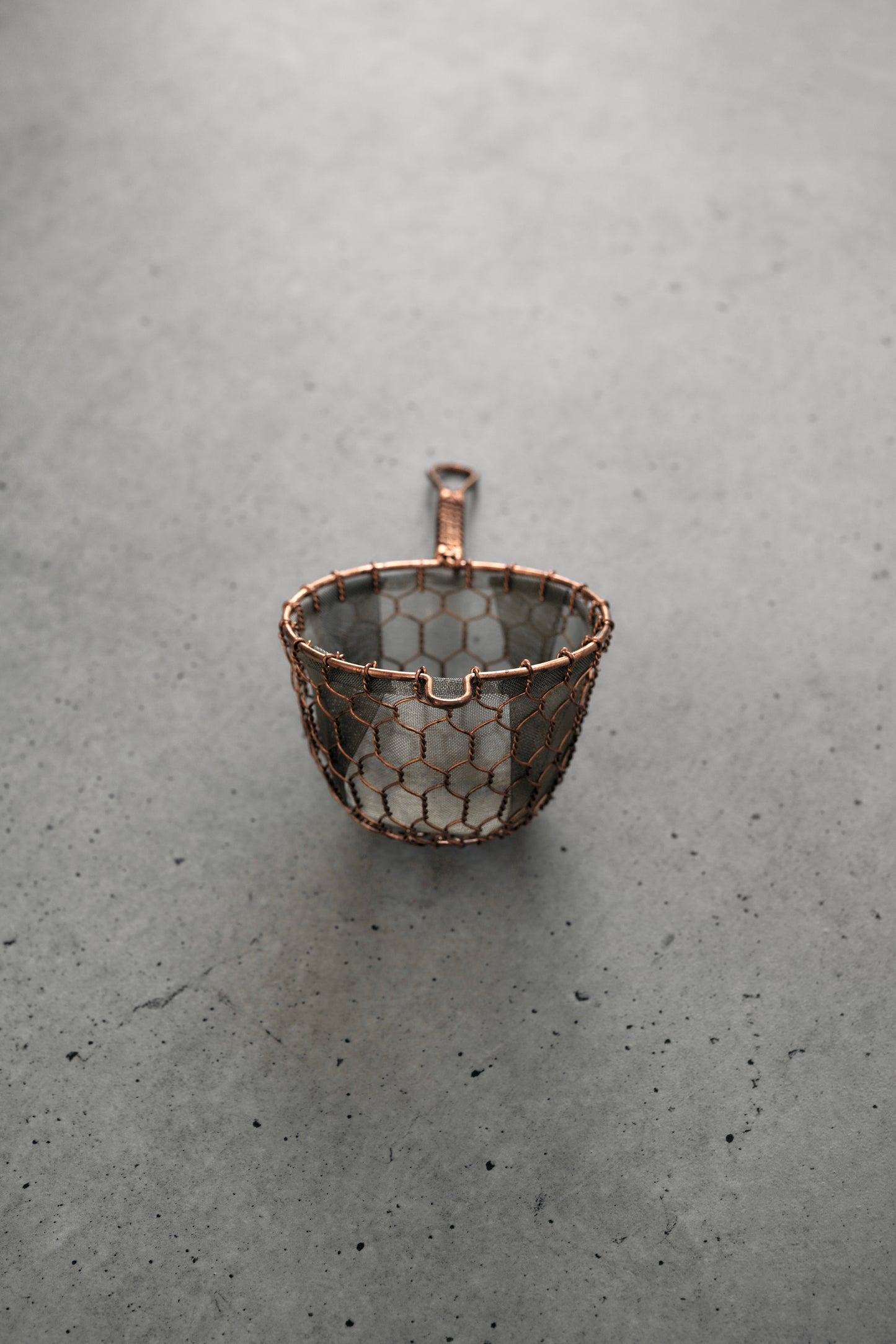 金網つじ / Japanese Tea Strainer Copper