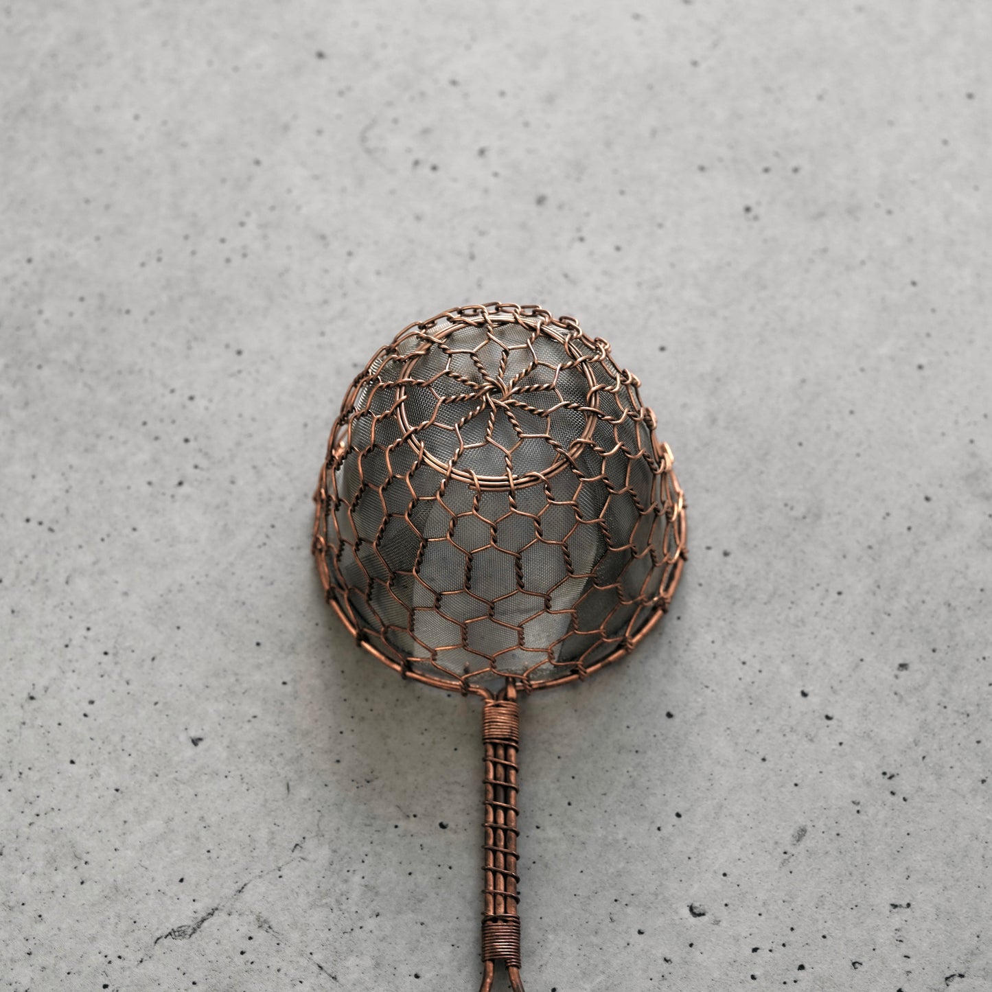 金網つじ / Japanese Tea Strainer Copper