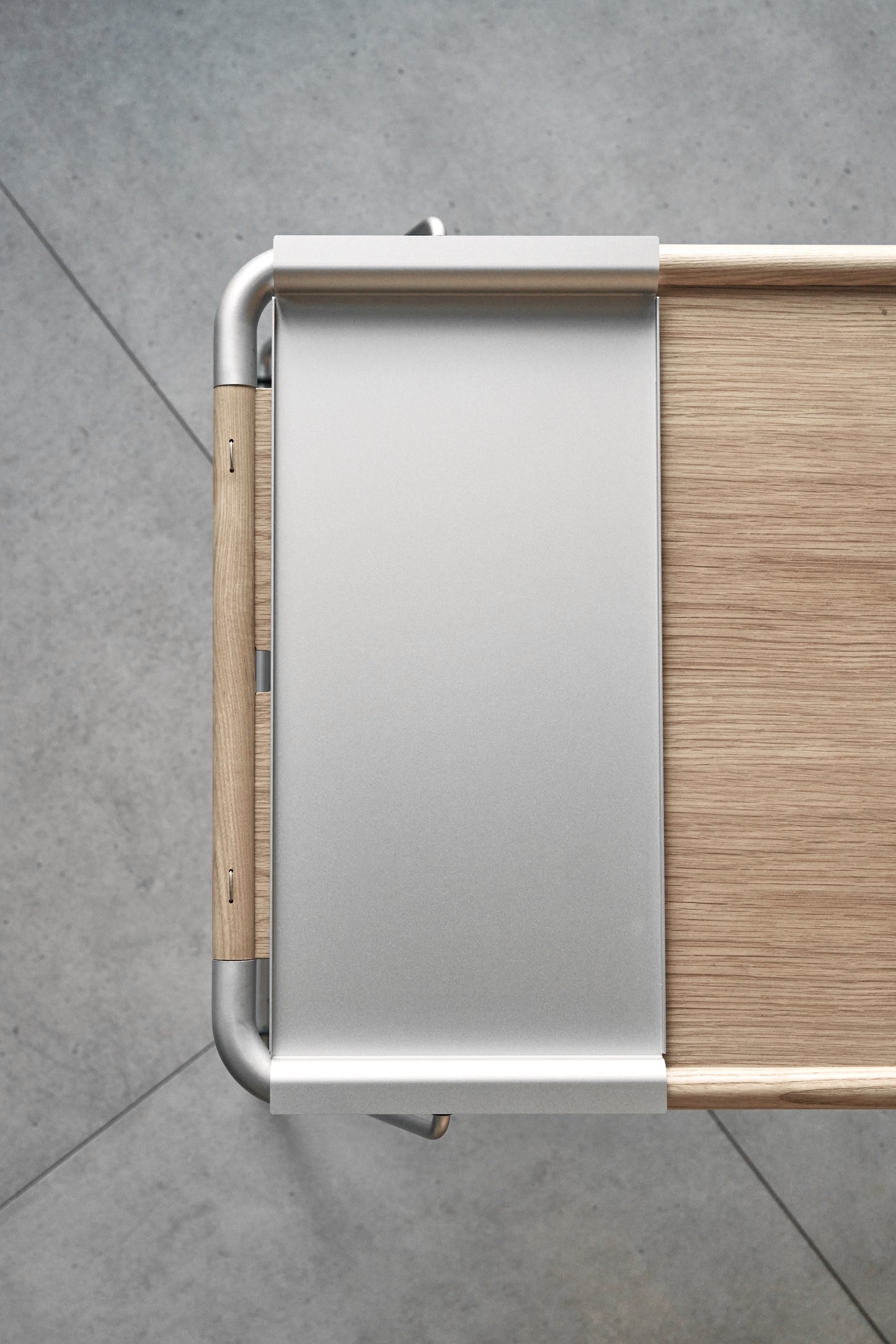 Wanderout / Wide Tray Al - Silver