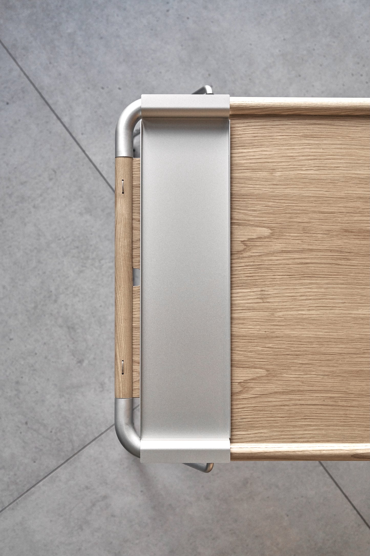 Wanderout / Narrow Tray Al - Silver