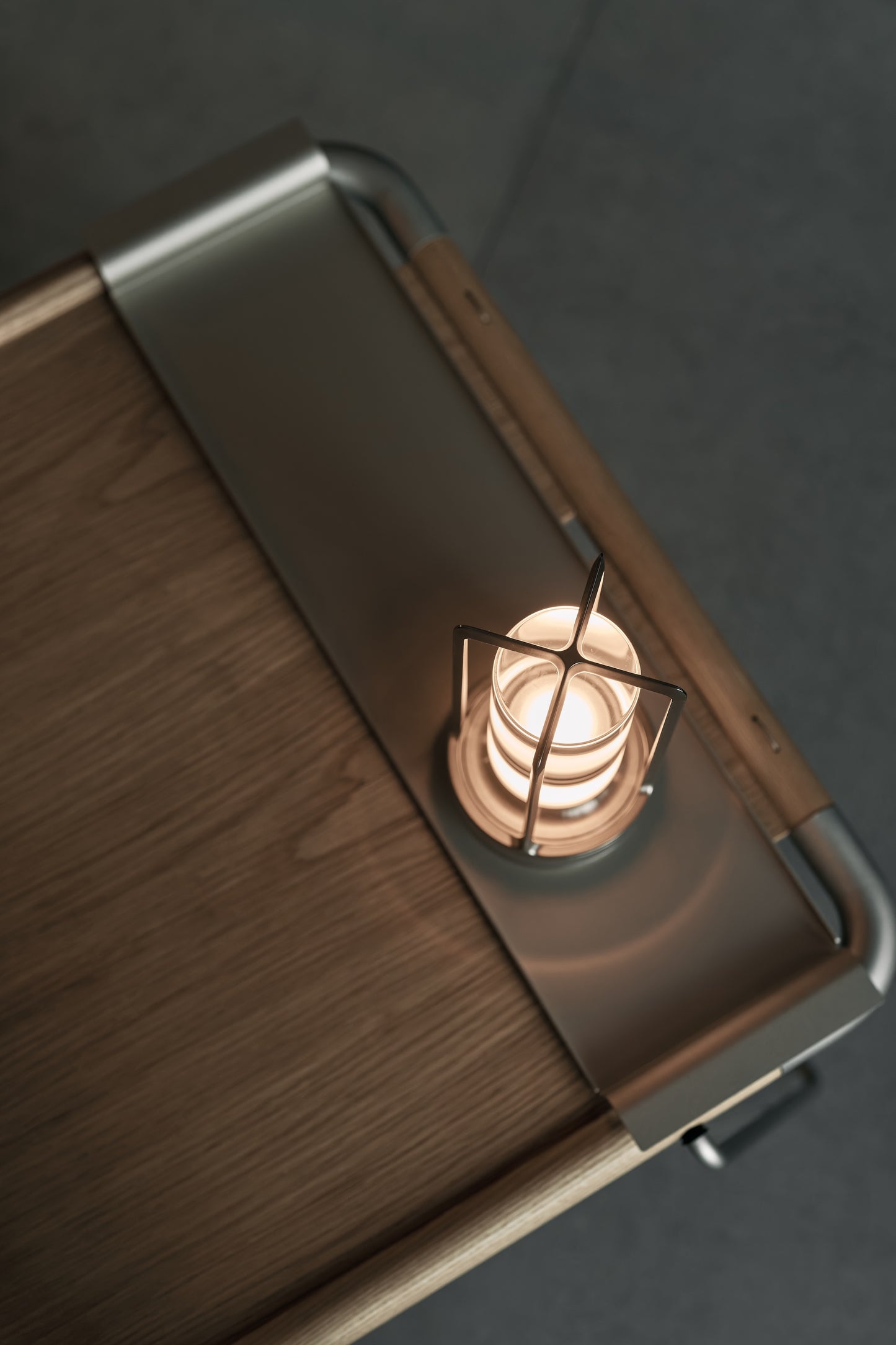 Wanderout / Narrow Tray Al - Silver