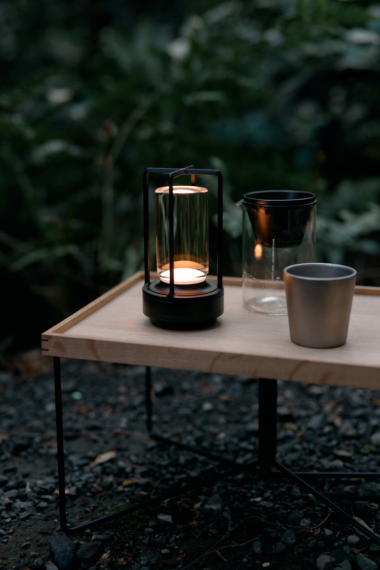 Wanderout / Universal Wood Tray Medium - Black