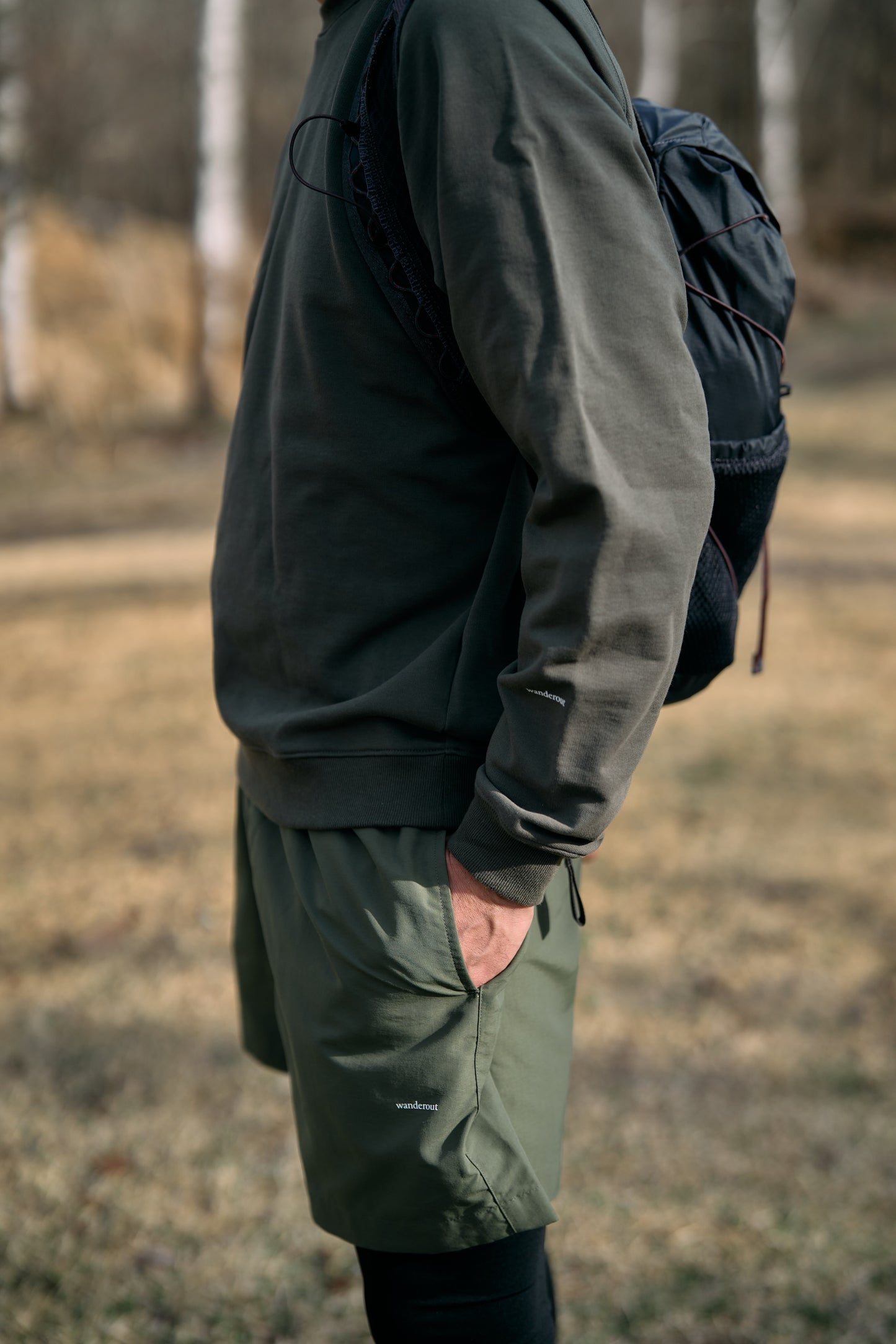 Wanderout / Universal Shorts - Olive