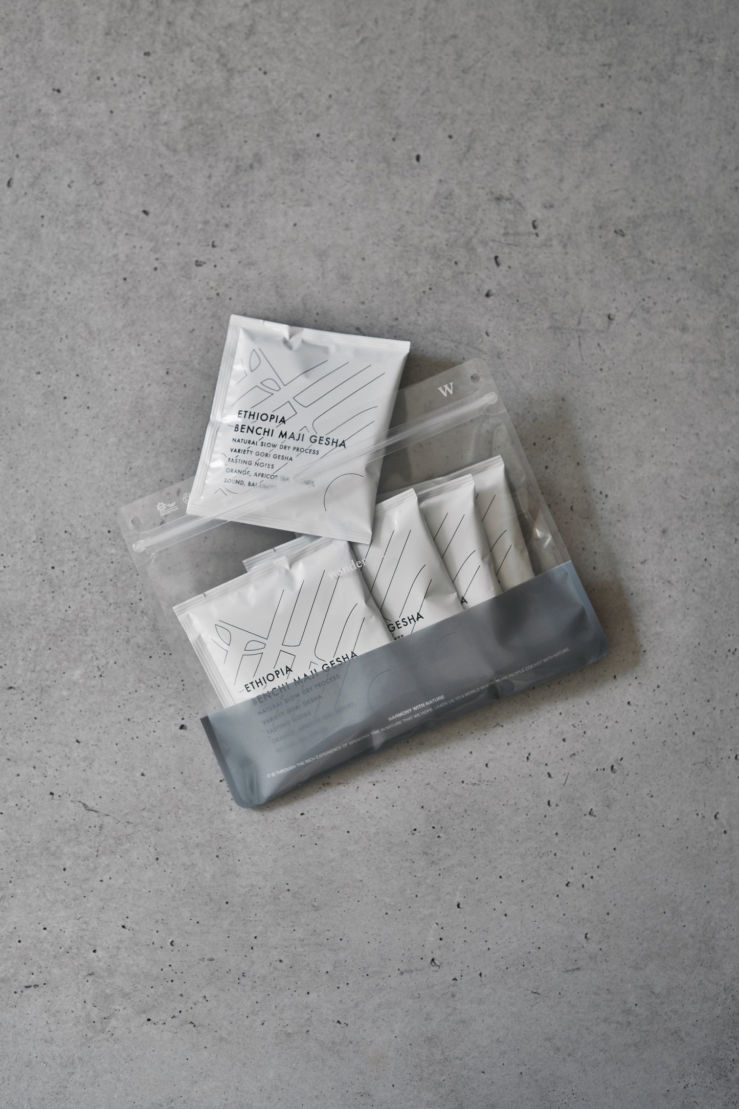 Glitch Coffee & Roasters / Drip Bag Set of 5 - Ethiopia Benchi Maji Gesha