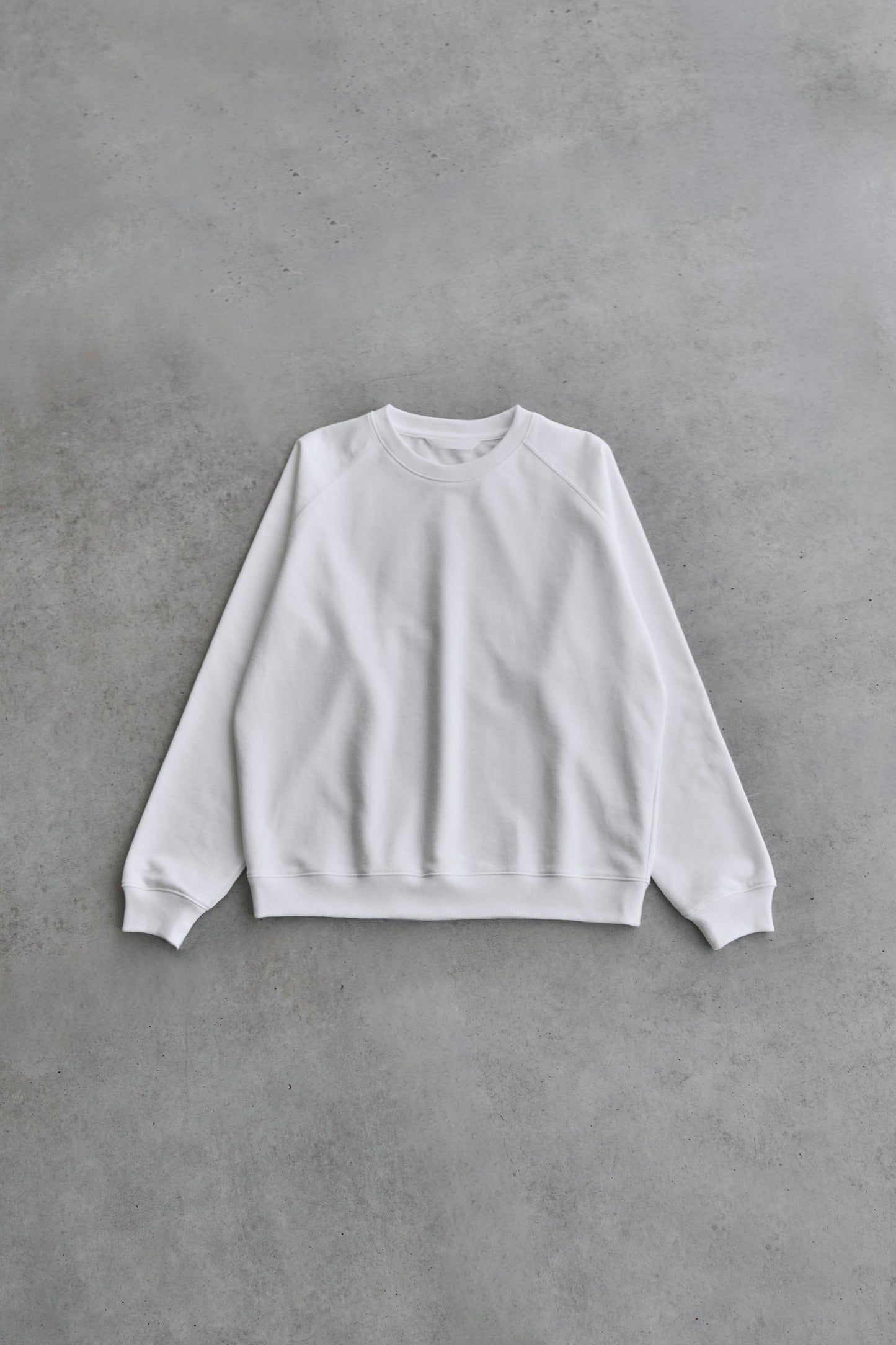 Wanderout / Lightweight Sweat Crewneck - Off White