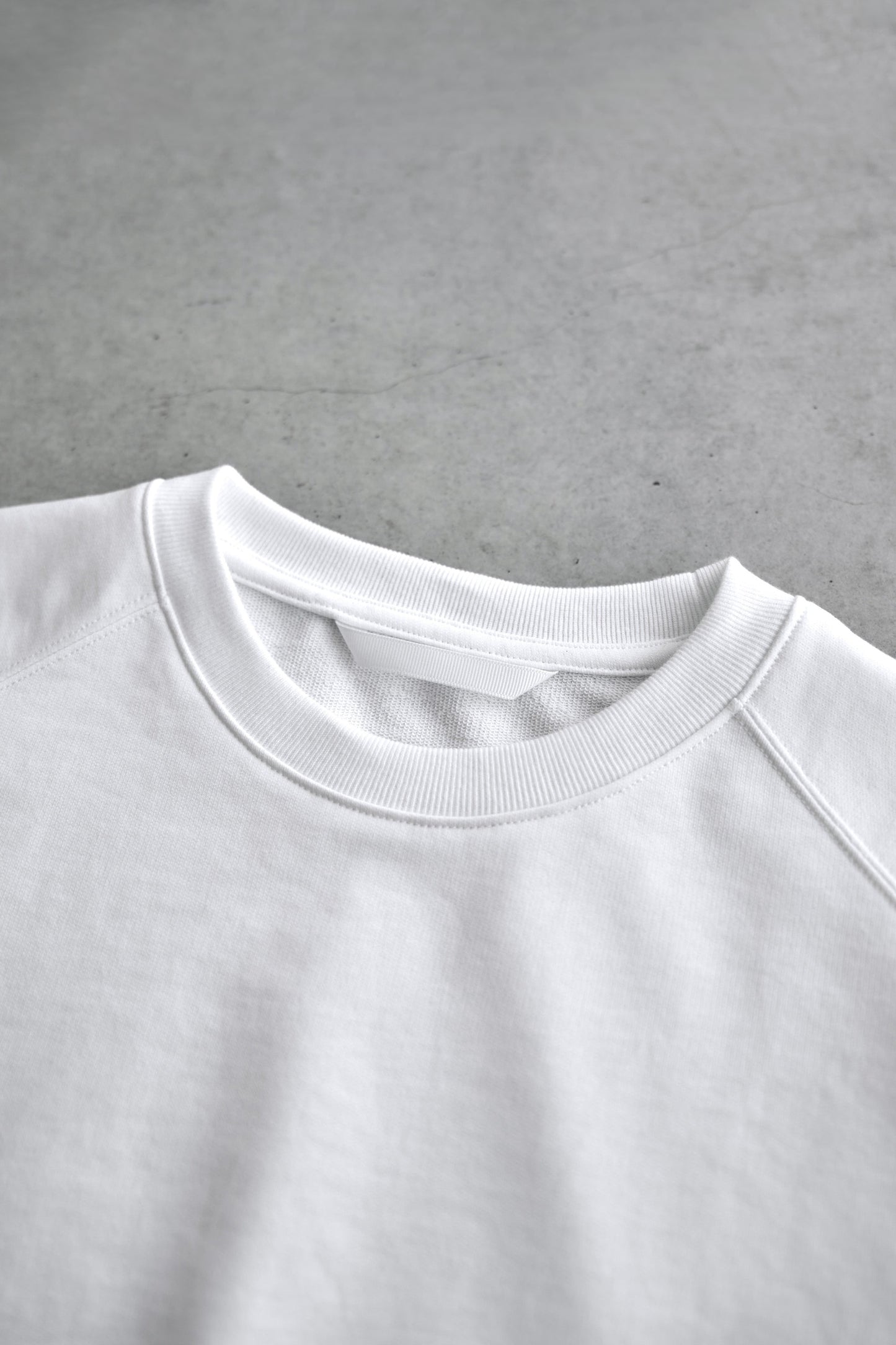 Wanderout / Lightweight Sweat Crewneck - Off White