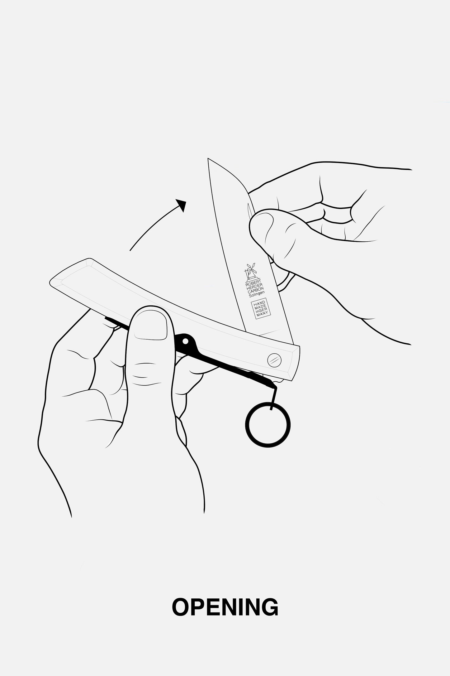 Robert Herder / IBEX120 Stainless Steel Blade