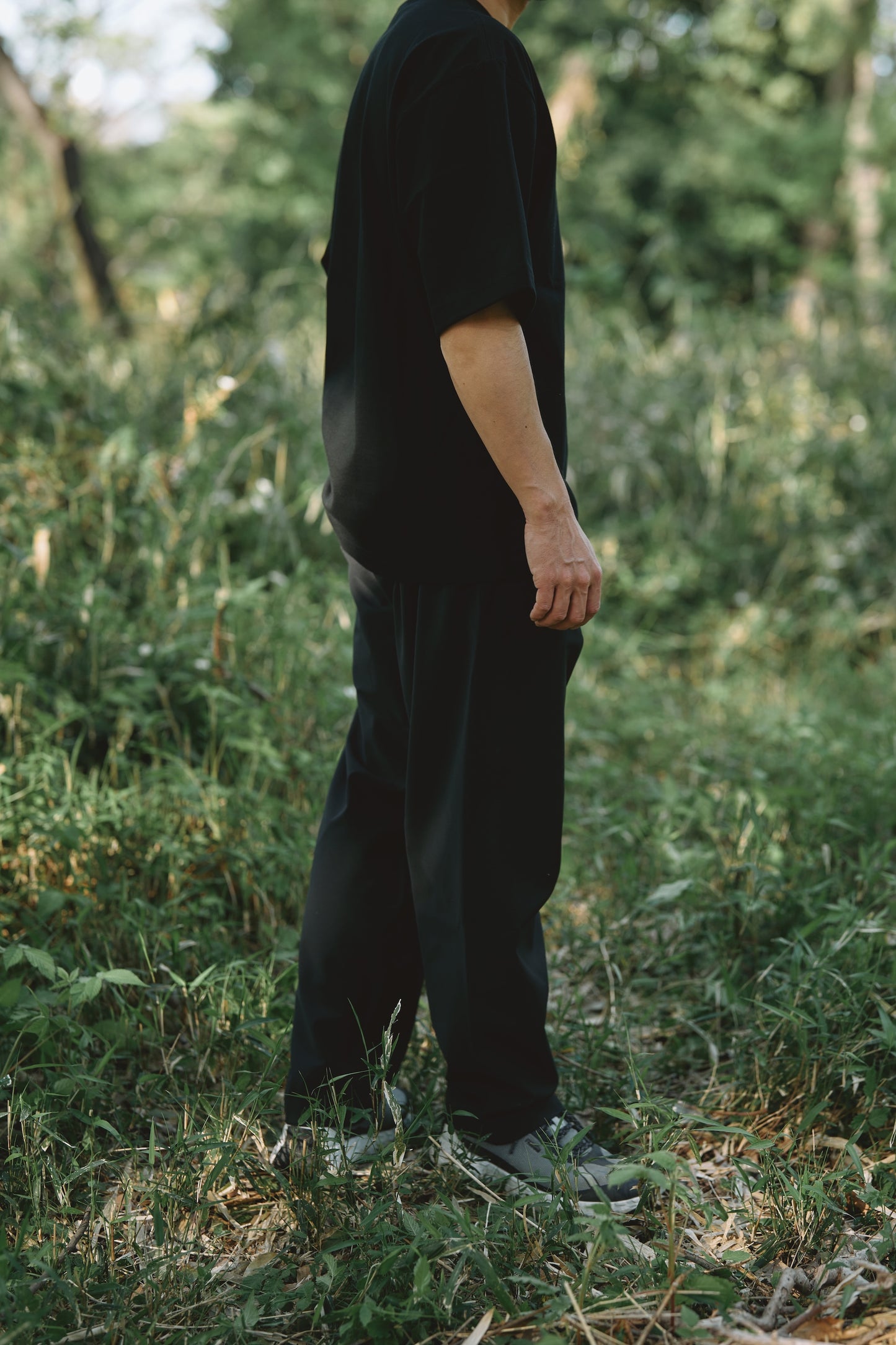 Wanderout / Pocket T-Shirt - Black