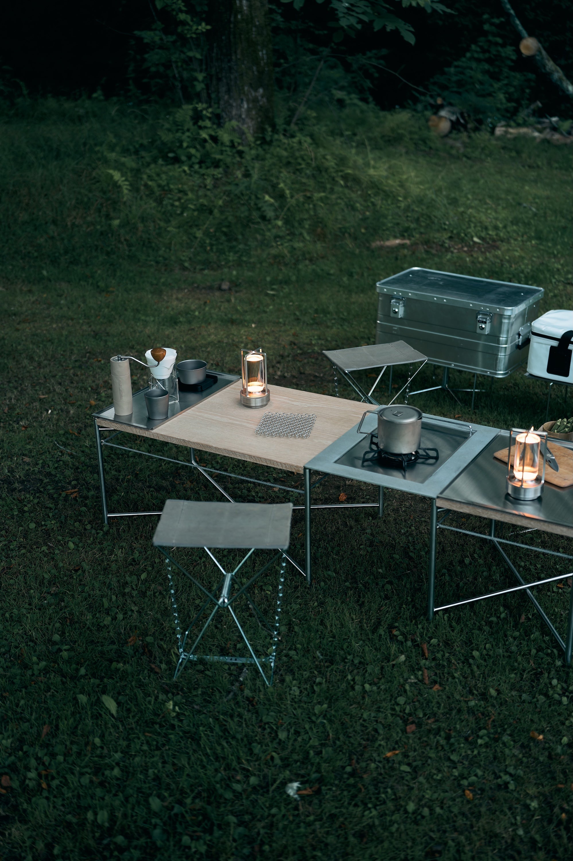 Wanderout / Universal Stool - Silver – wanderout
