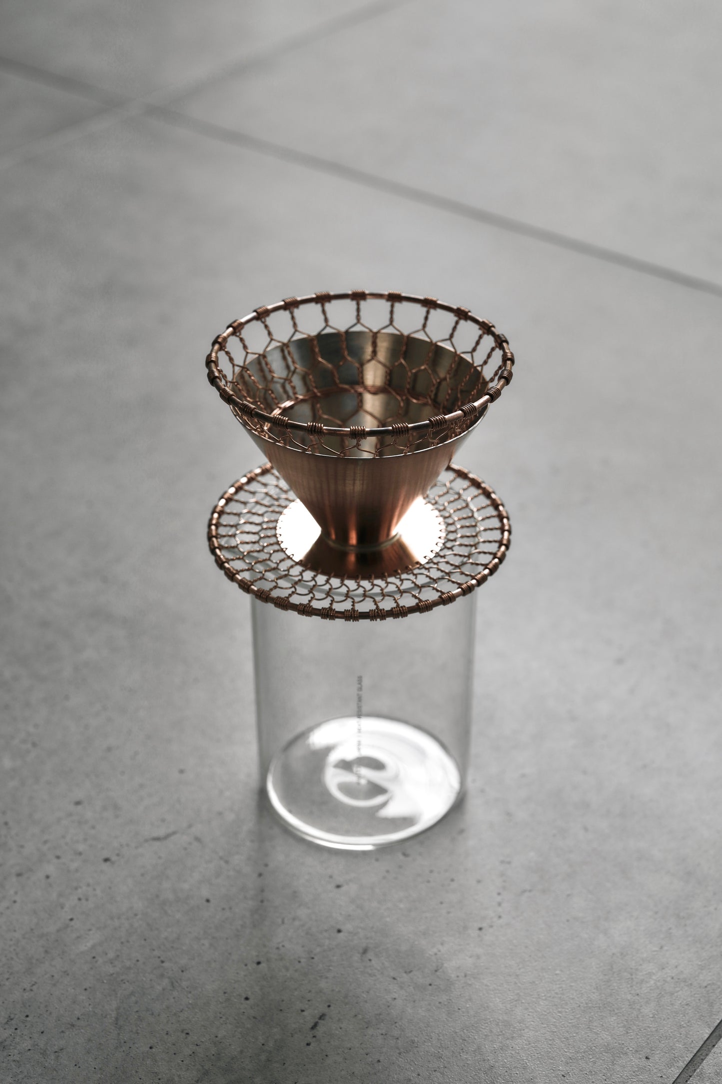 Kanaami-Tsuji / Hand Woven Coffee Dripper Copper
