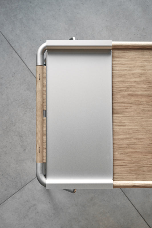 Wanderout / Wide Tray Al - Silver