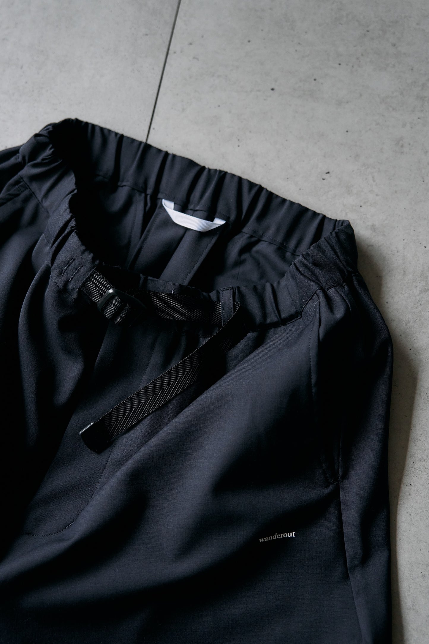 Wanderout / Summer Wool Easy Pants - Navy