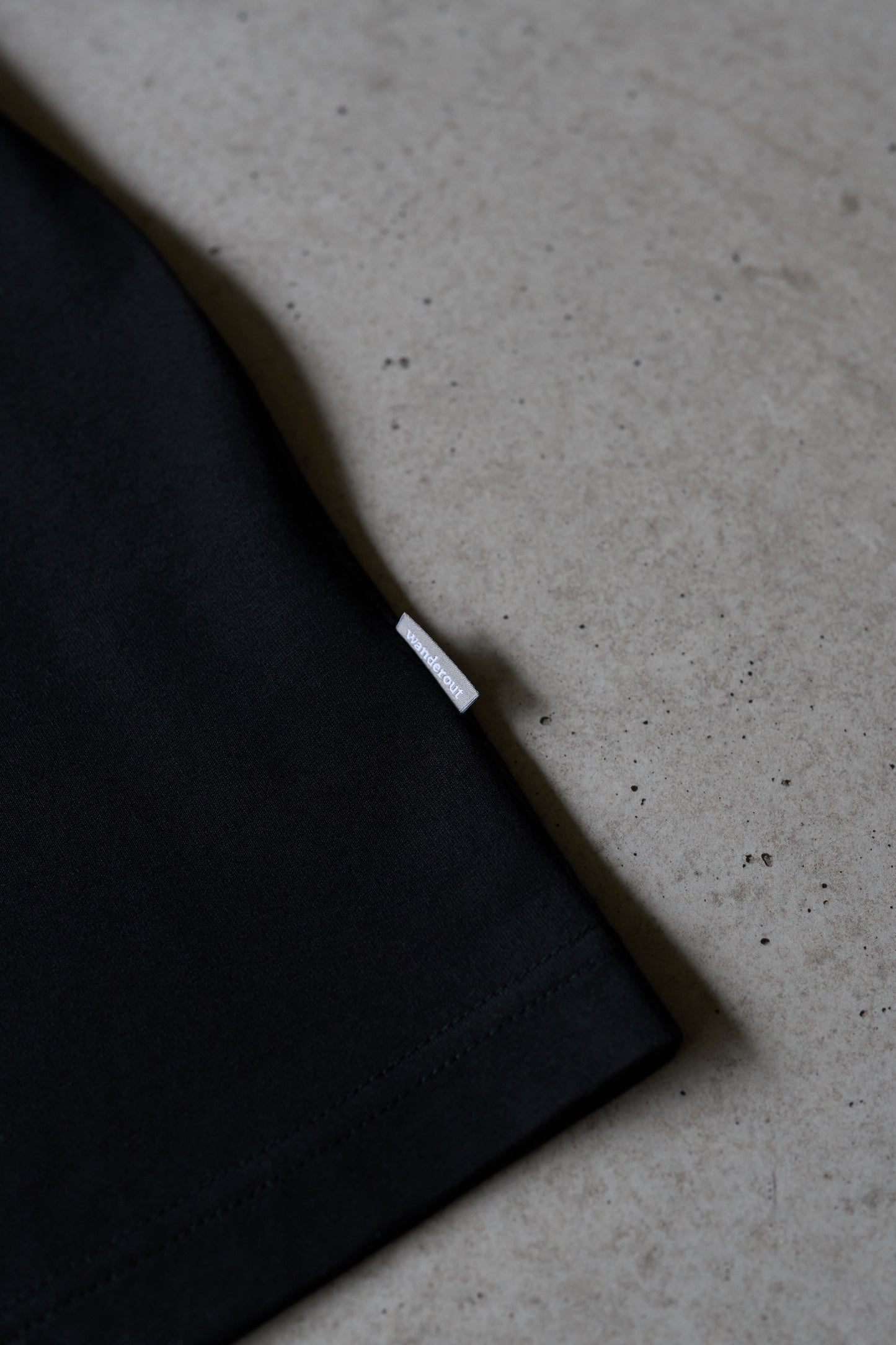 Wanderout / Pocket T-Shirt - Black