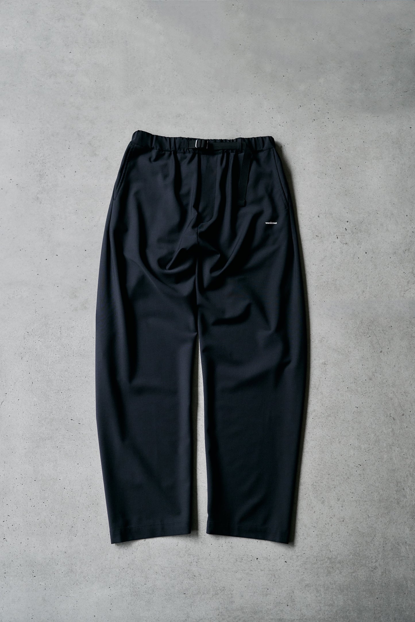 Wanderout / Summer Wool Easy Pants - Navy