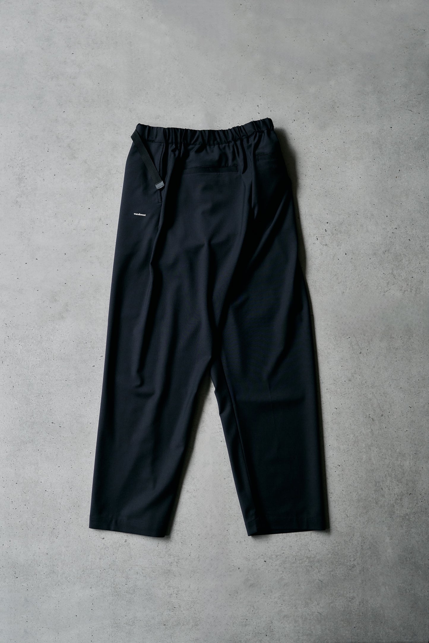 Wanderout / Summer Wool Easy Pants - Navy