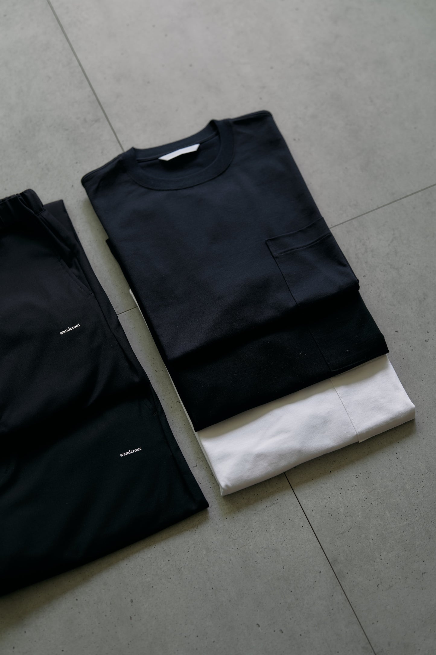 Wanderout / Summer Wool Easy Pants - Navy
