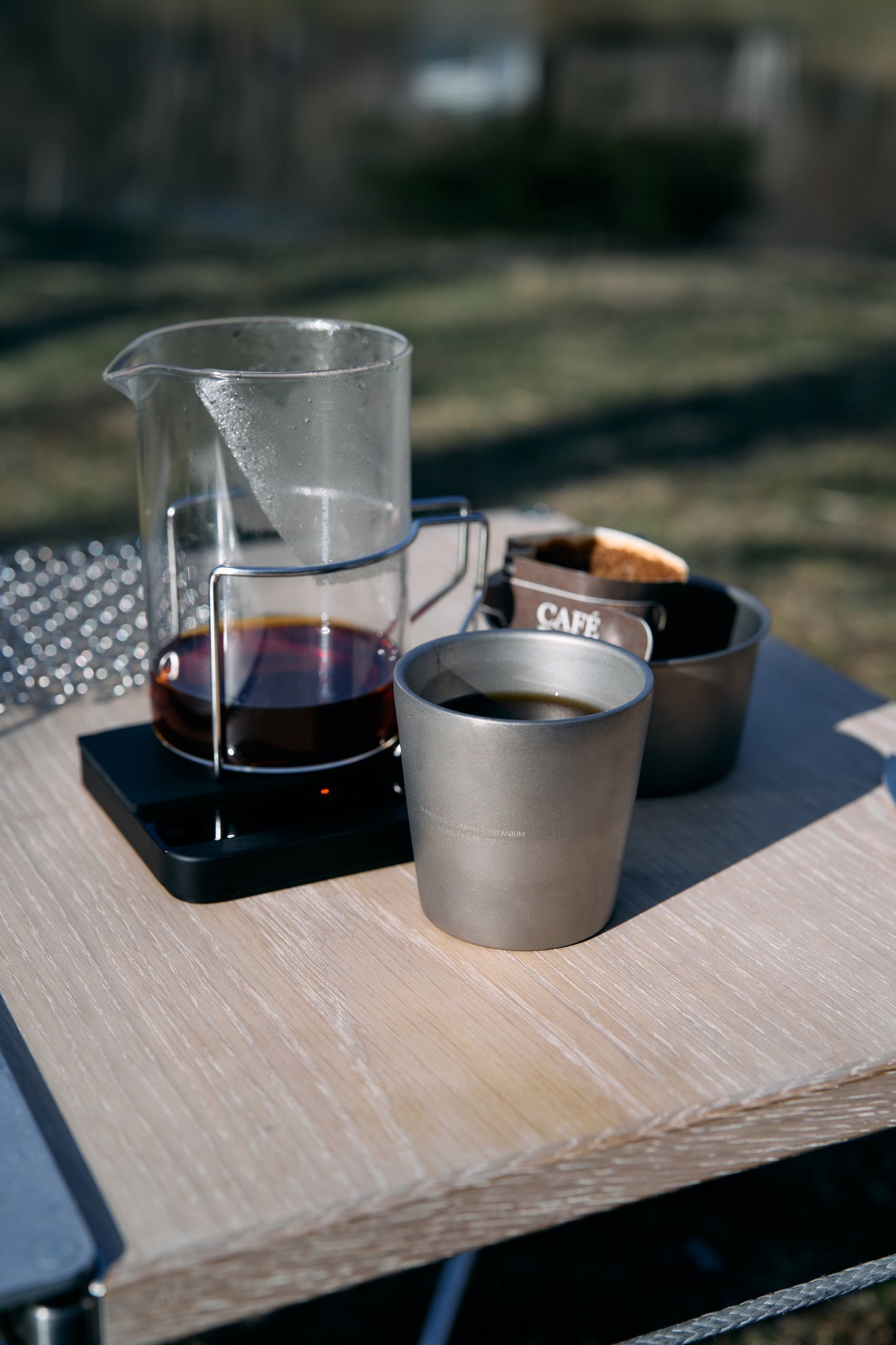 Wanderout / Universal Cup Titanium Set of 2
