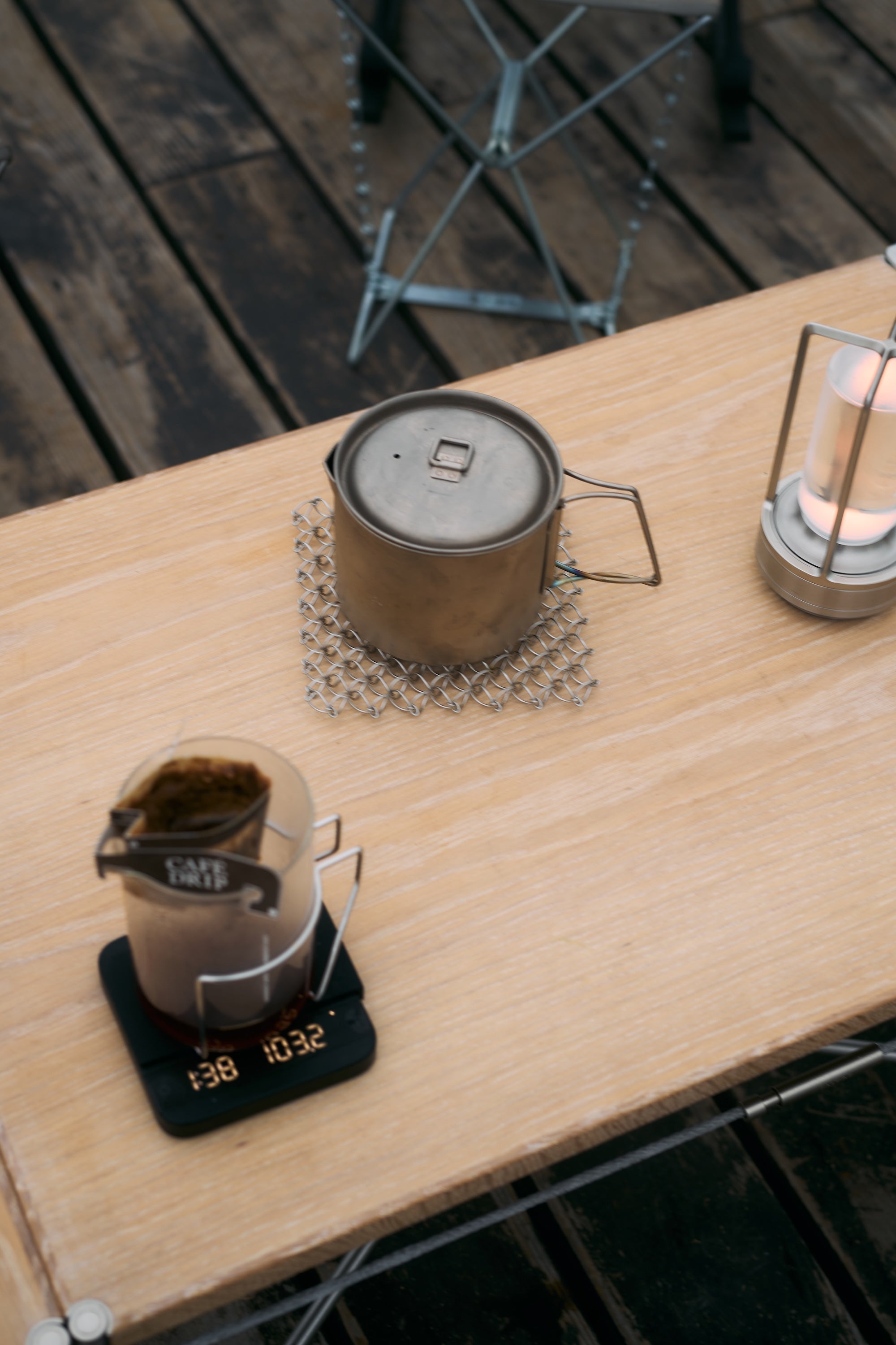 Wanderout / Wire Pot Stand - Silver – wanderout