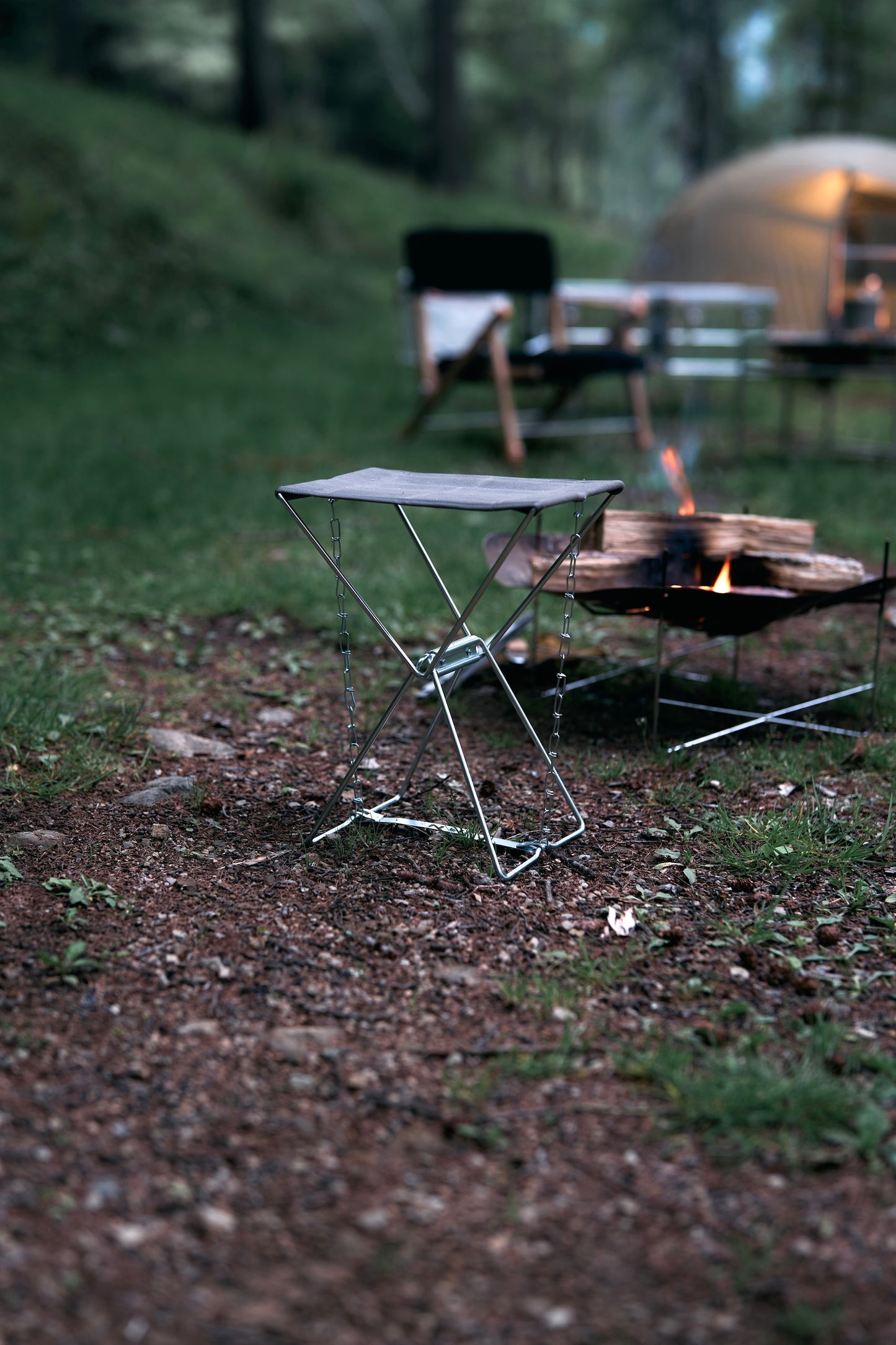 Wanderout / Universal Stool - Silver