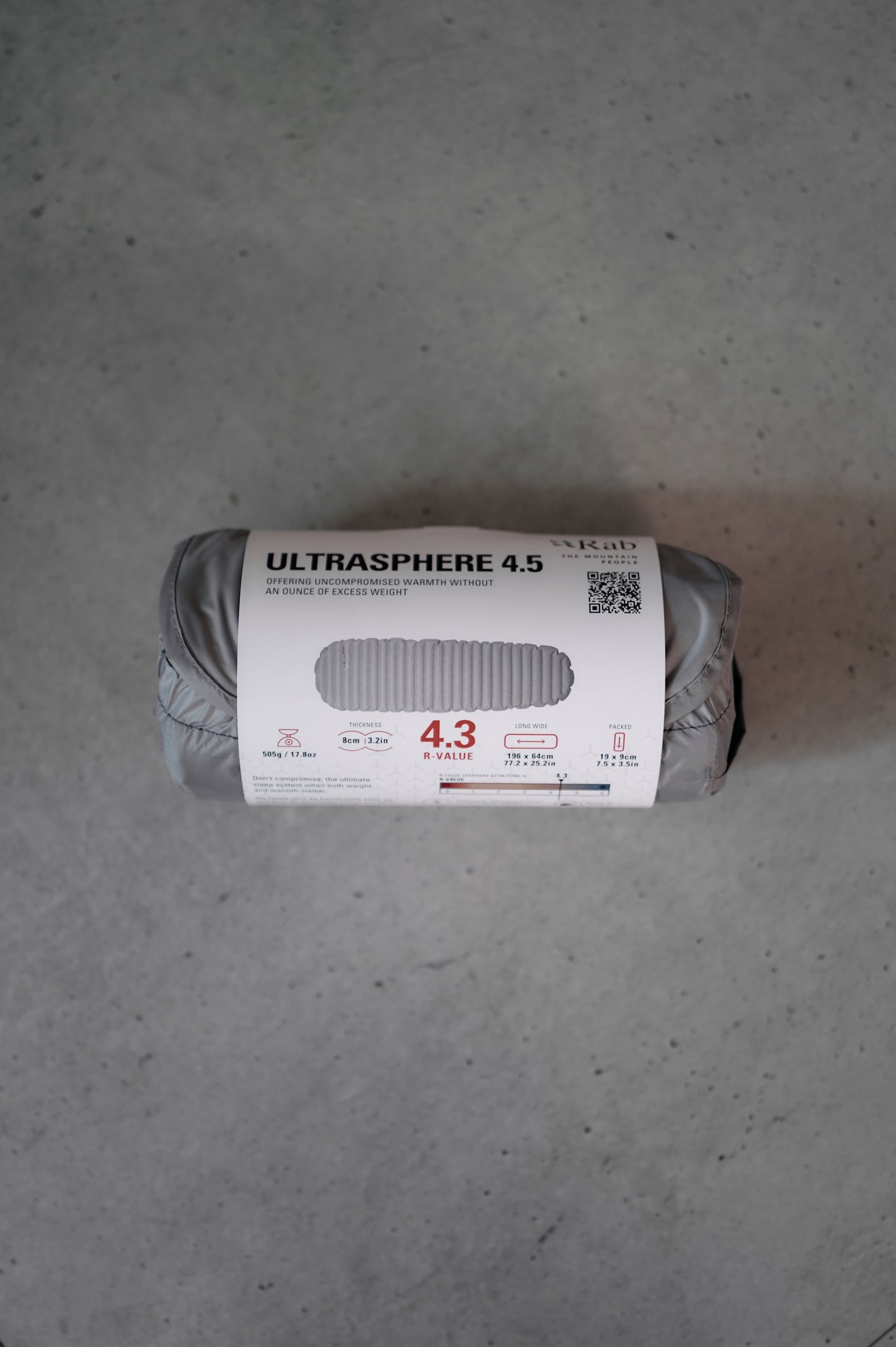 Rab/Ultrasphere 4.5 Wide Long Sleep Mat