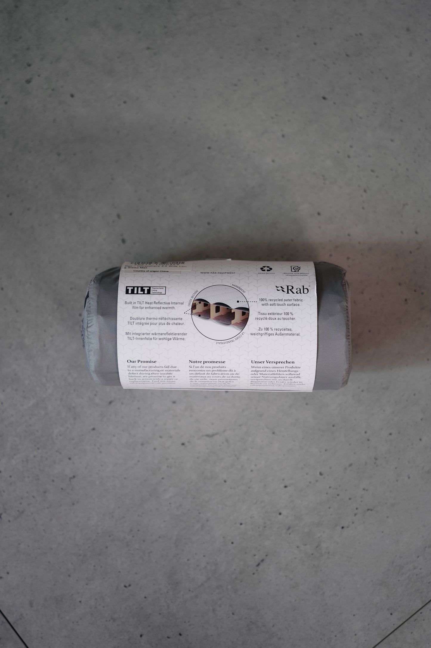 Rab/Ultrasphere 4.5 Wide Long Sleep Mat