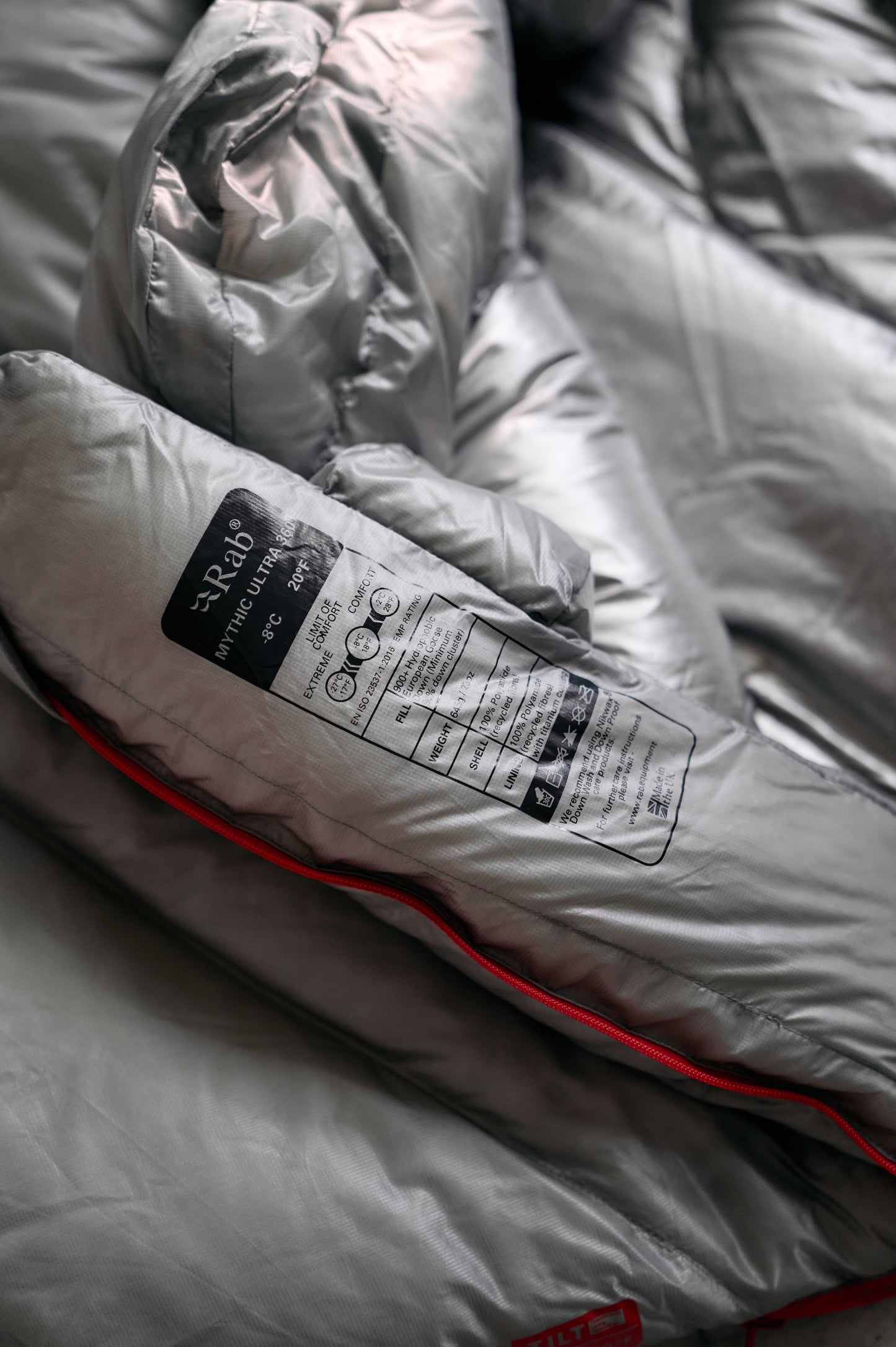 Rab / Mythic Ultra 360 - Gray, Cloud Graphene