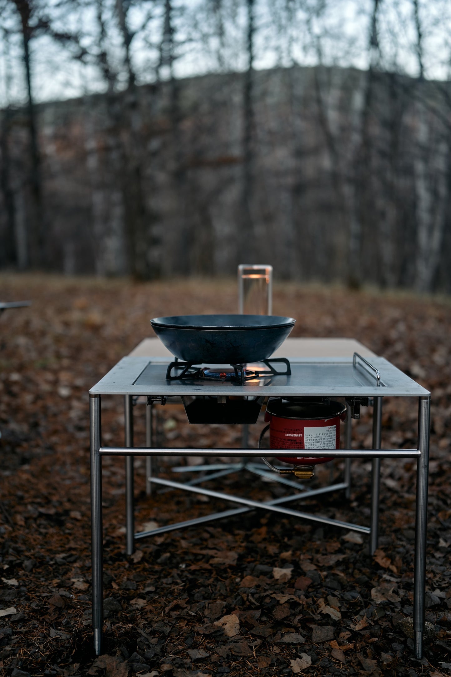 Wanderout / Hammered Iron Deep Frying Pan 22cm