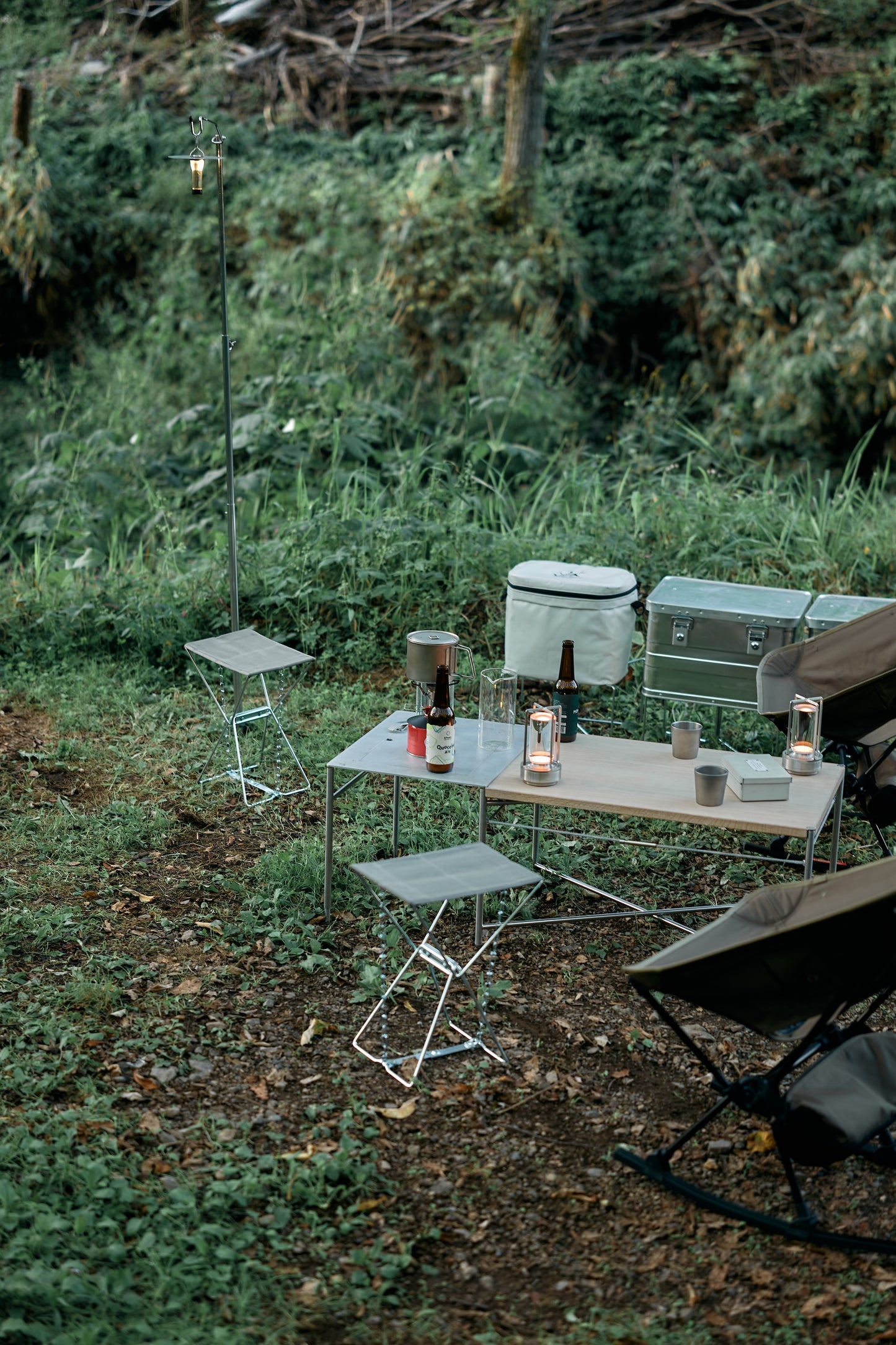 Wanderout / Universal Stool - Silver